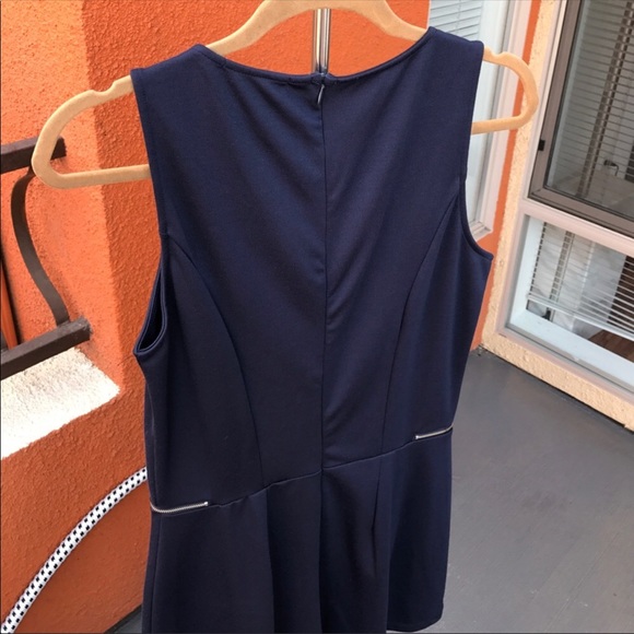 Casual couture Navy Romper - Picture 5 of 8